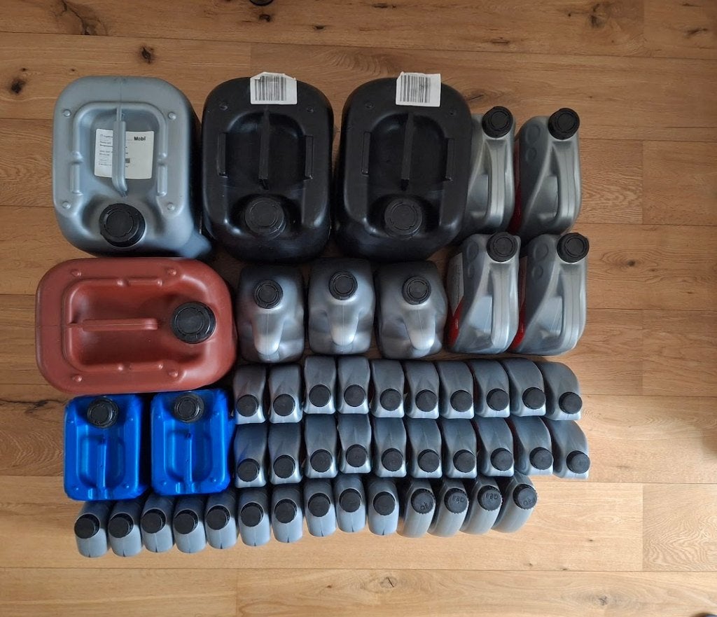 Lot huiles pro neuves — Mobil Delvac, Q8, Febi, Enlèvement ou Envoi, Neuf, Autres marques, Autres pièces automobiles