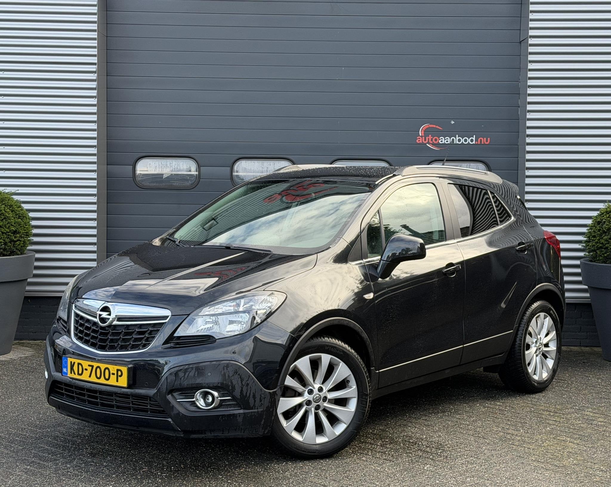 Opel Mokka 1.4 T Cosmo | Navigatie | Lederen Bekleding | Tre, Auto's, Voorwielaandrijving, Stof, 4 cilinders, Verwarmde buitenspiegels