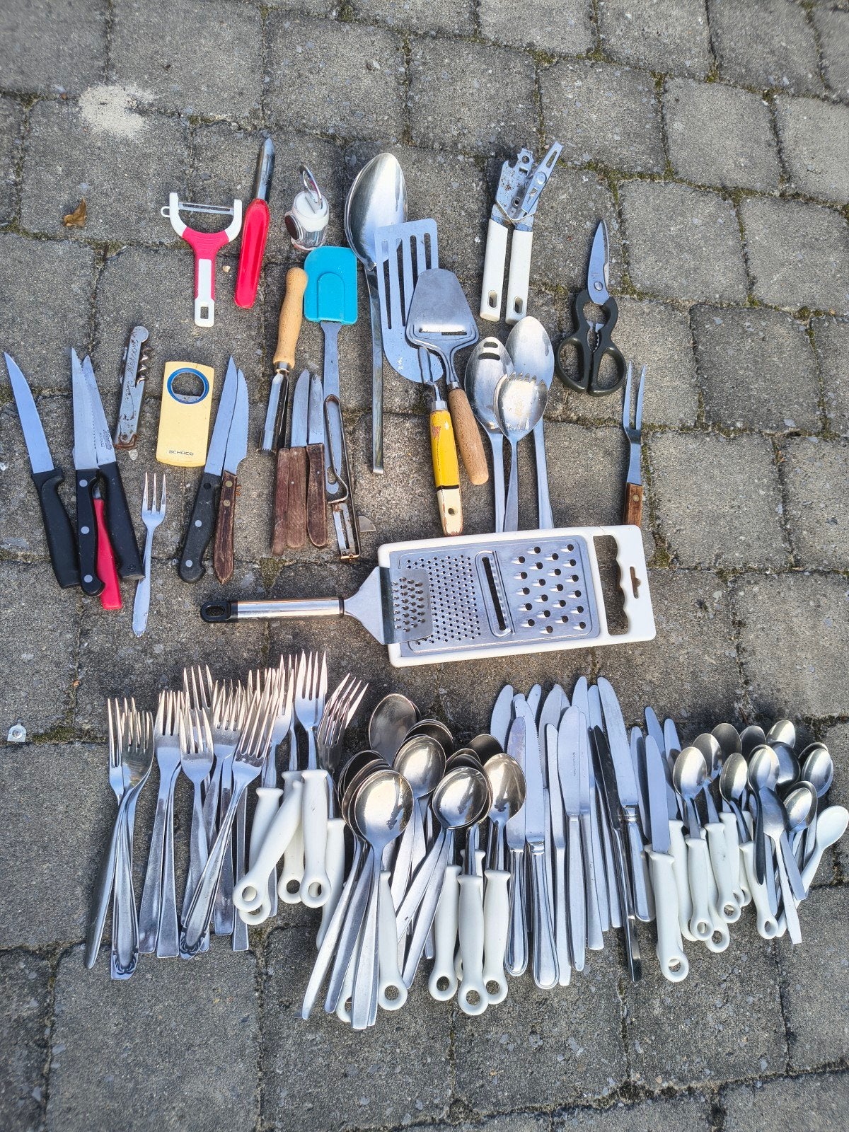 bestel en toebehoren (ganse lot), Ophalen