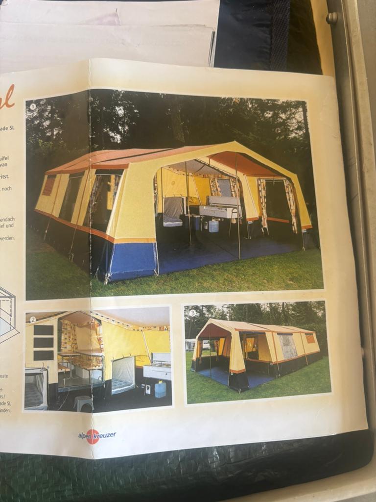 Vouwwagen, Caravanes & Camping, Caravanes pliantes, Enlèvement