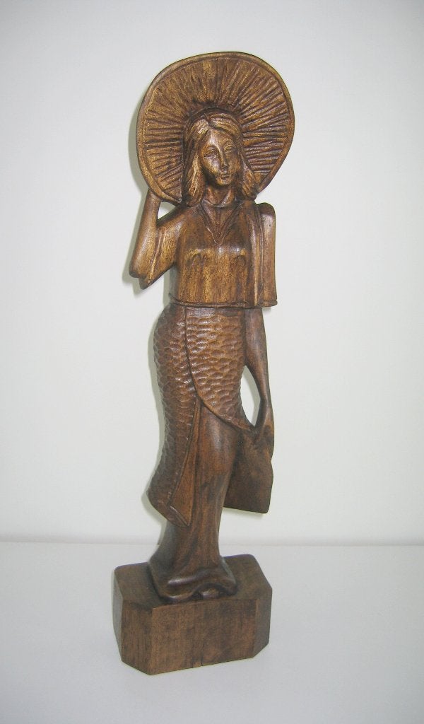 Femme en bois des Philippines - 4053, Enlèvement, Bois, Femme