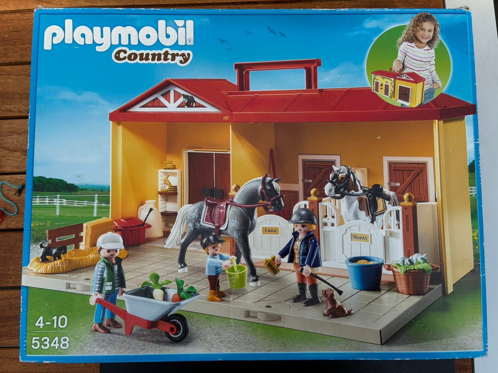 Playmobil Country 5348 - Manege, Kinderen en Baby's, Ophalen, Gebouw, Complete set, Zo goed als nieuw