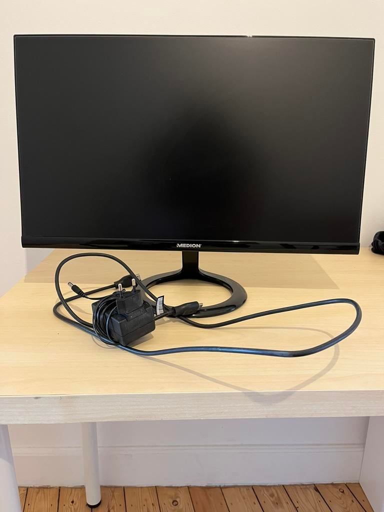 Medion monitor 24 inch, Computers en Software, Monitoren, Ophalen, HDMI, IPS, Full HD