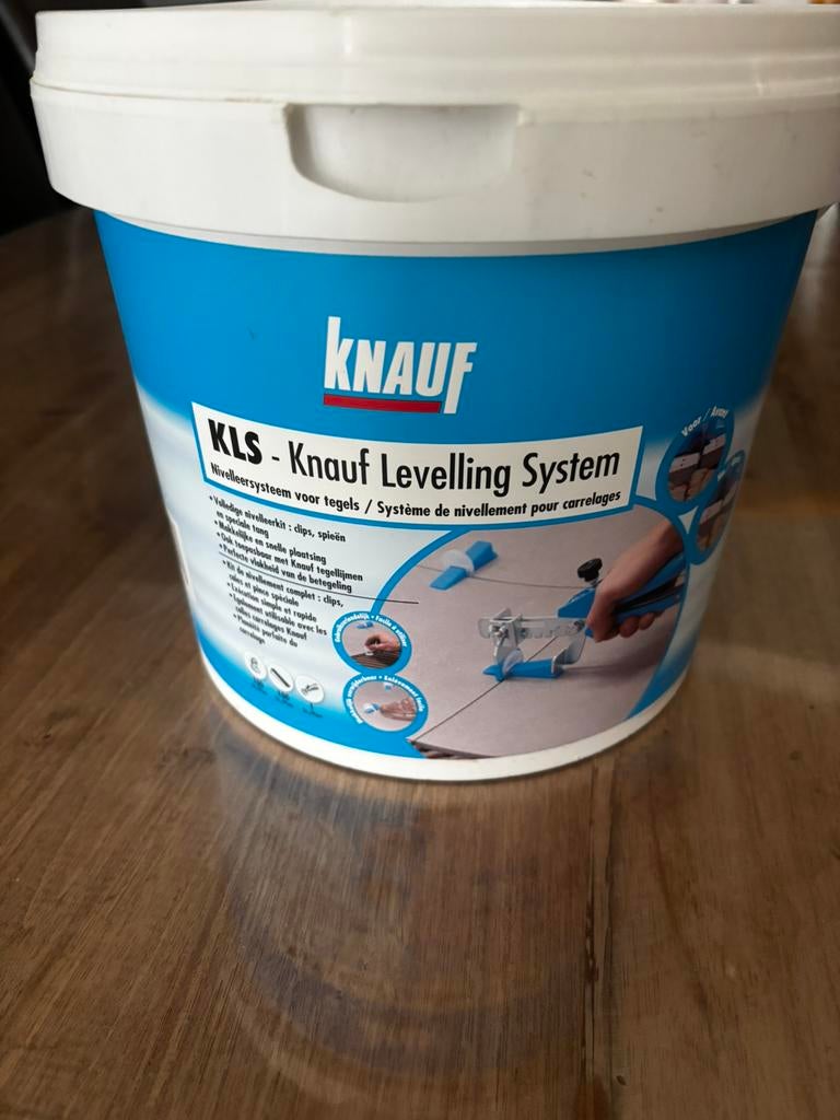 Knauf KLS Tegel Levelling Systeem – bijna  Complete Set, Ophalen, Zo goed als nieuw, Overige materialen, Overige typen