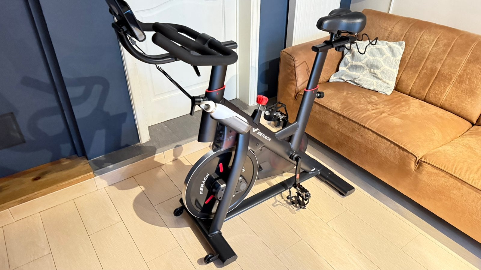 Vélo d’appartement Merach S29R2, Enlèvement, Comme neuf