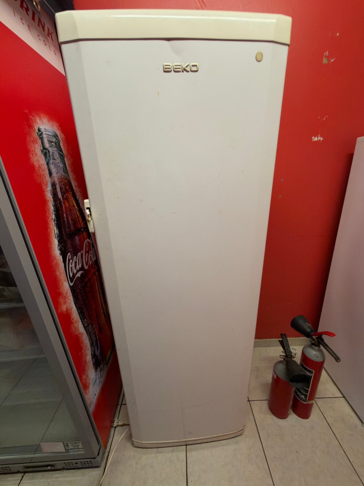 Grand frigo Beko, Electroménager, Enlèvement, Comme neuf
