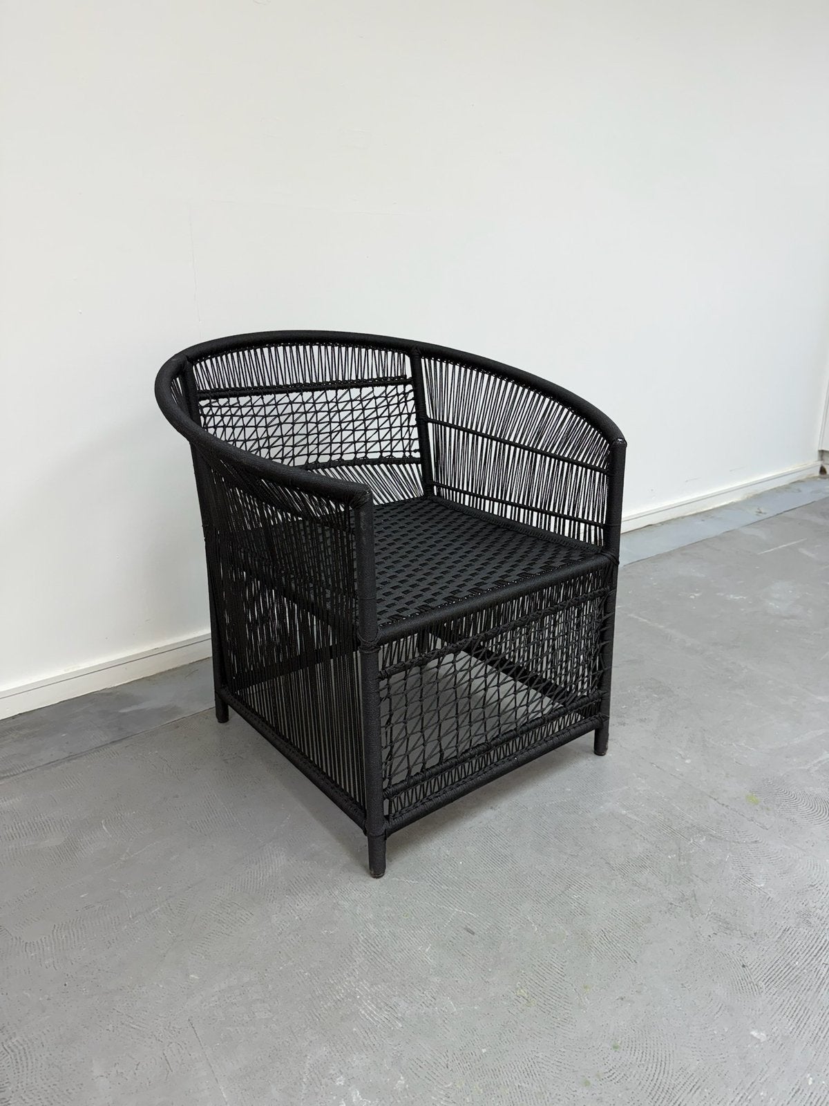 Fauteuils design en corde tressée. Modèle exclusif fait main, Jardin & Terrasse, Chaises longues, Neuf, Autres matériaux, Mobile