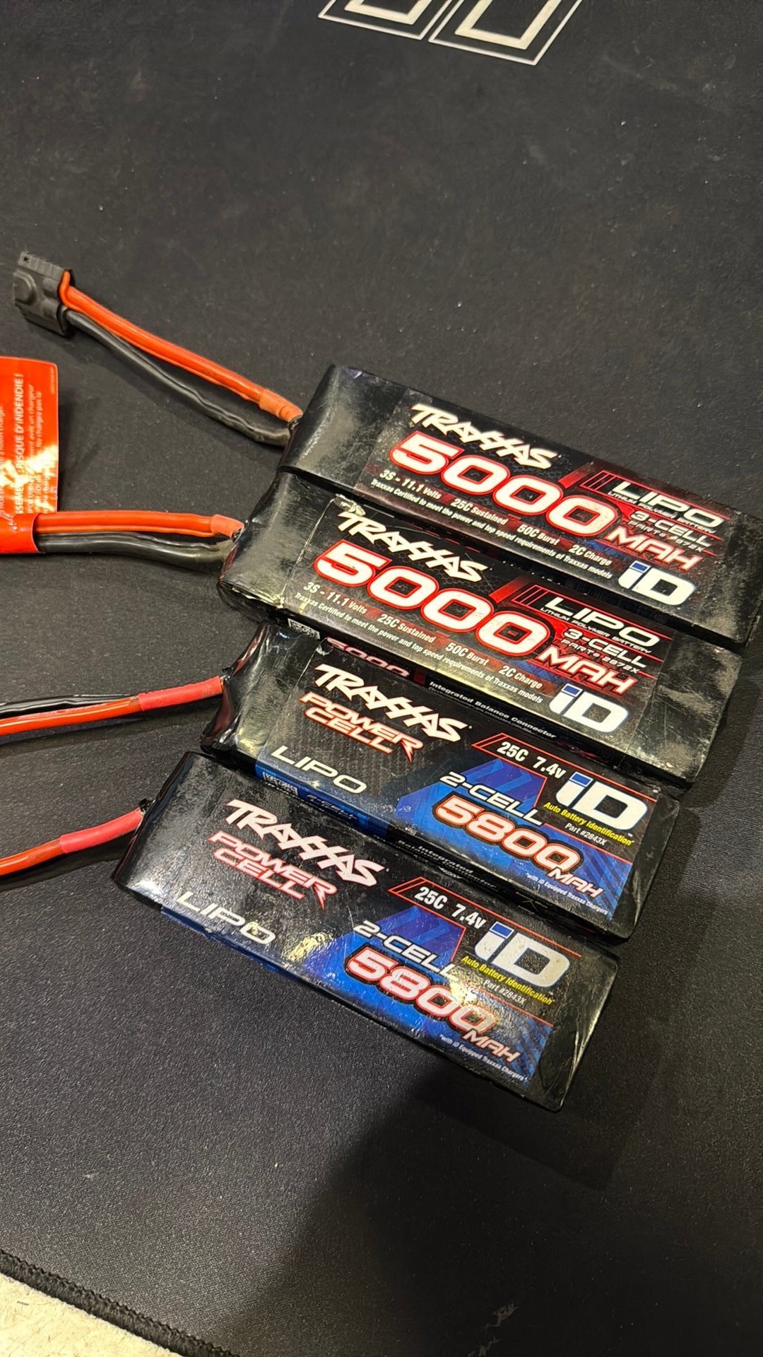 Traxxas gebruikte lipo,s 2S en 3S, Enlèvement ou Envoi, Comme neuf