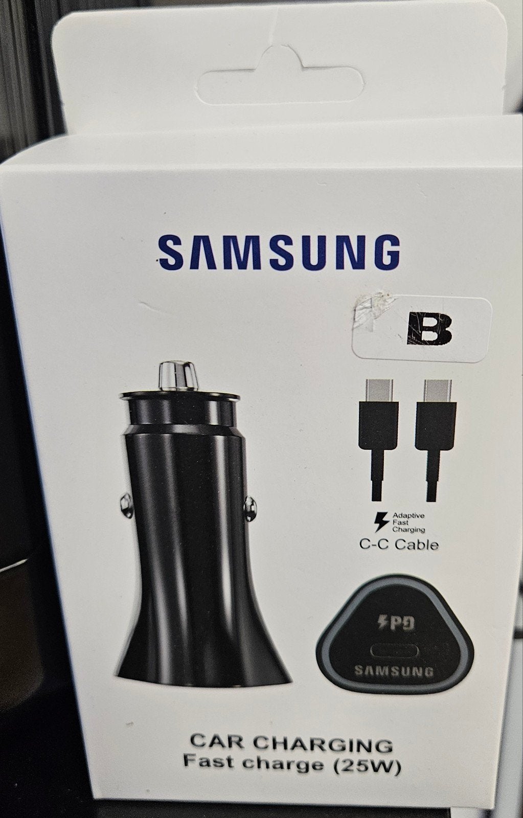 chargeur de voiture 25 W de la marque Samsung, Neuf, Enlèvement, Samsung, Chargeur de voiture