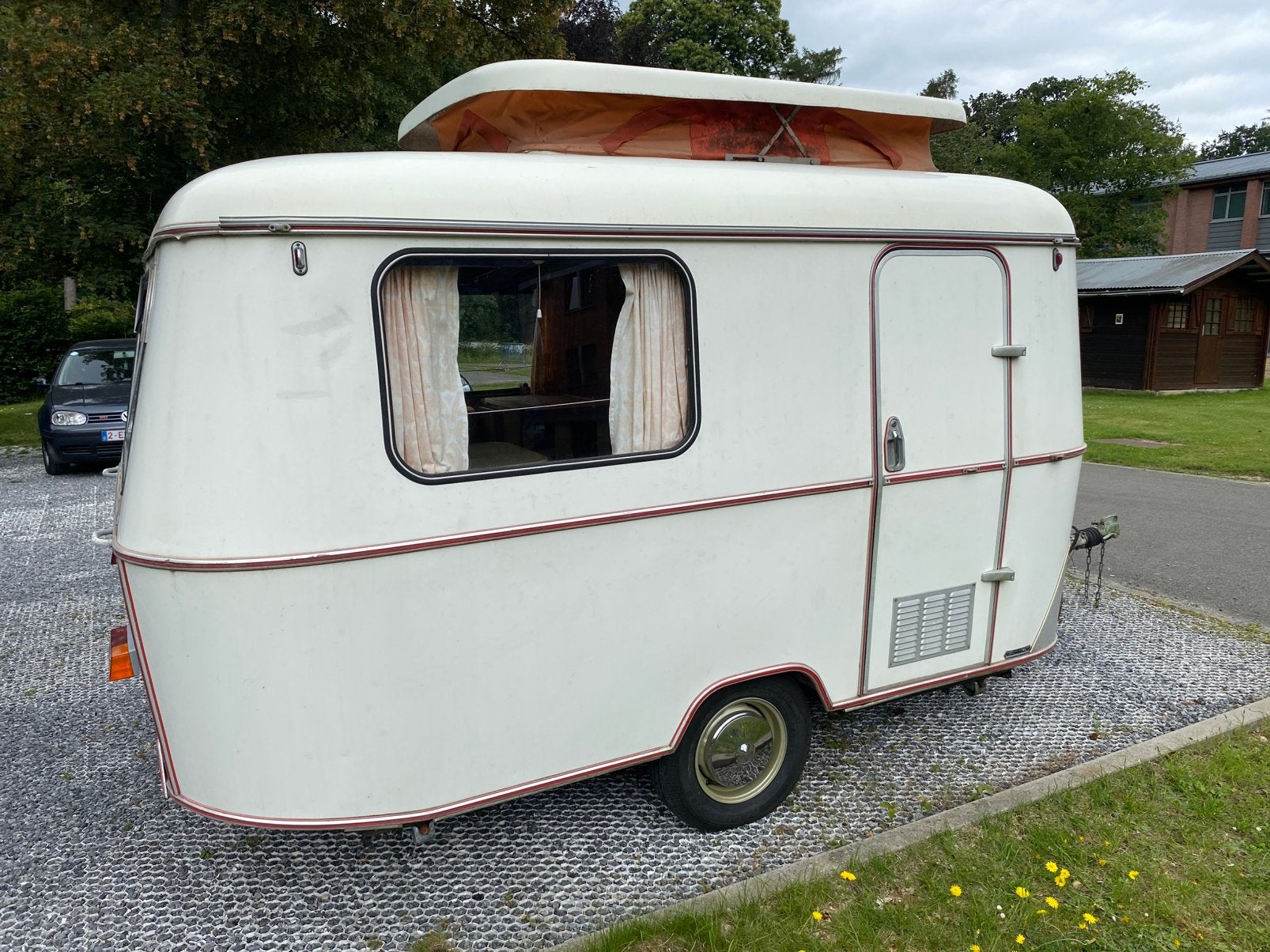 Eriba Pan-familie - 1973, Caravans en Kamperen, Caravans, Particulier, Eriba, Luifel, Ophalen