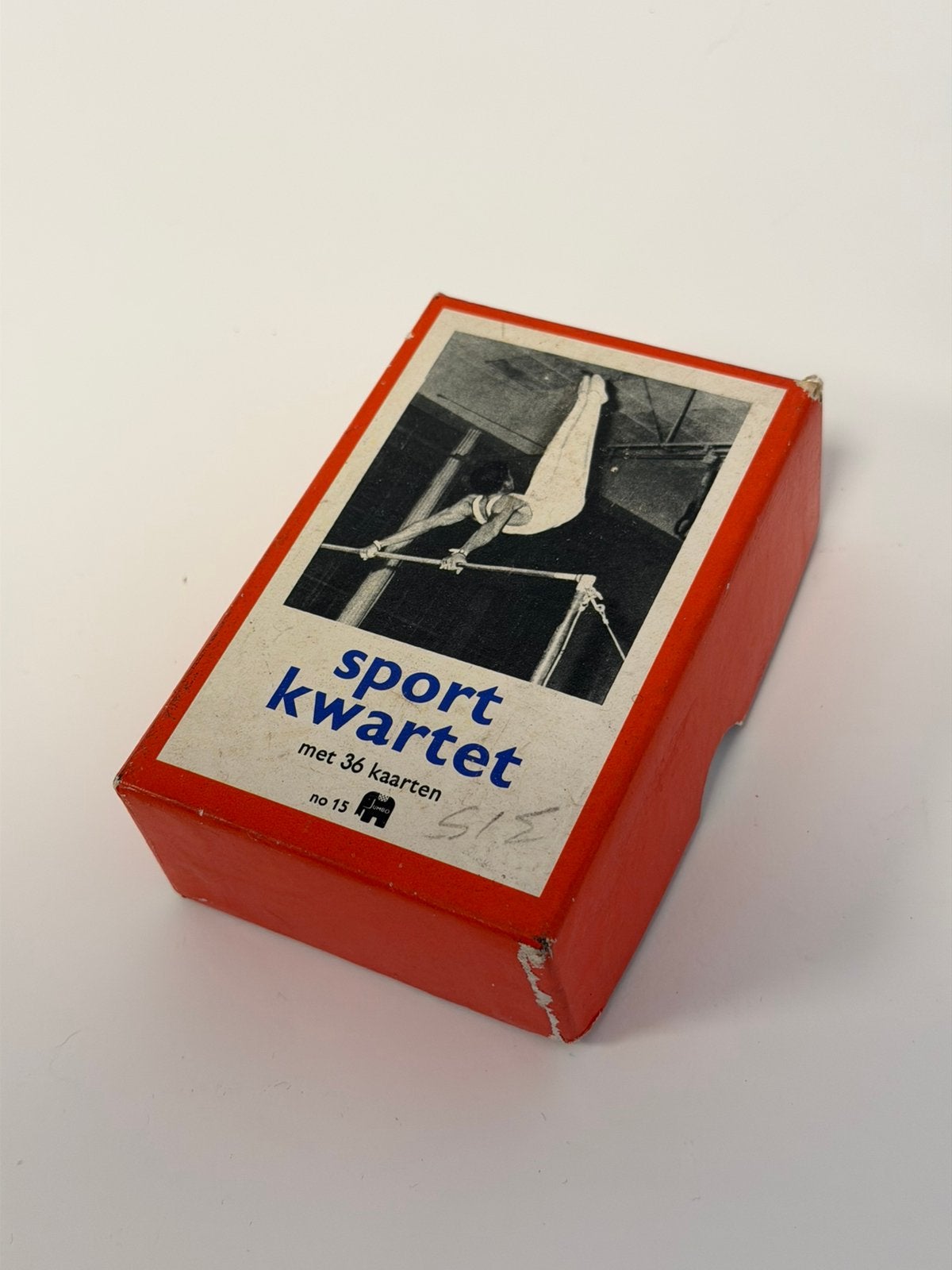 Vintage Jumbo Sportkwartet No15 - 36 kaarten nederlands 1950, Verzamelen, Ophalen of Verzenden, Kwartet(ten)