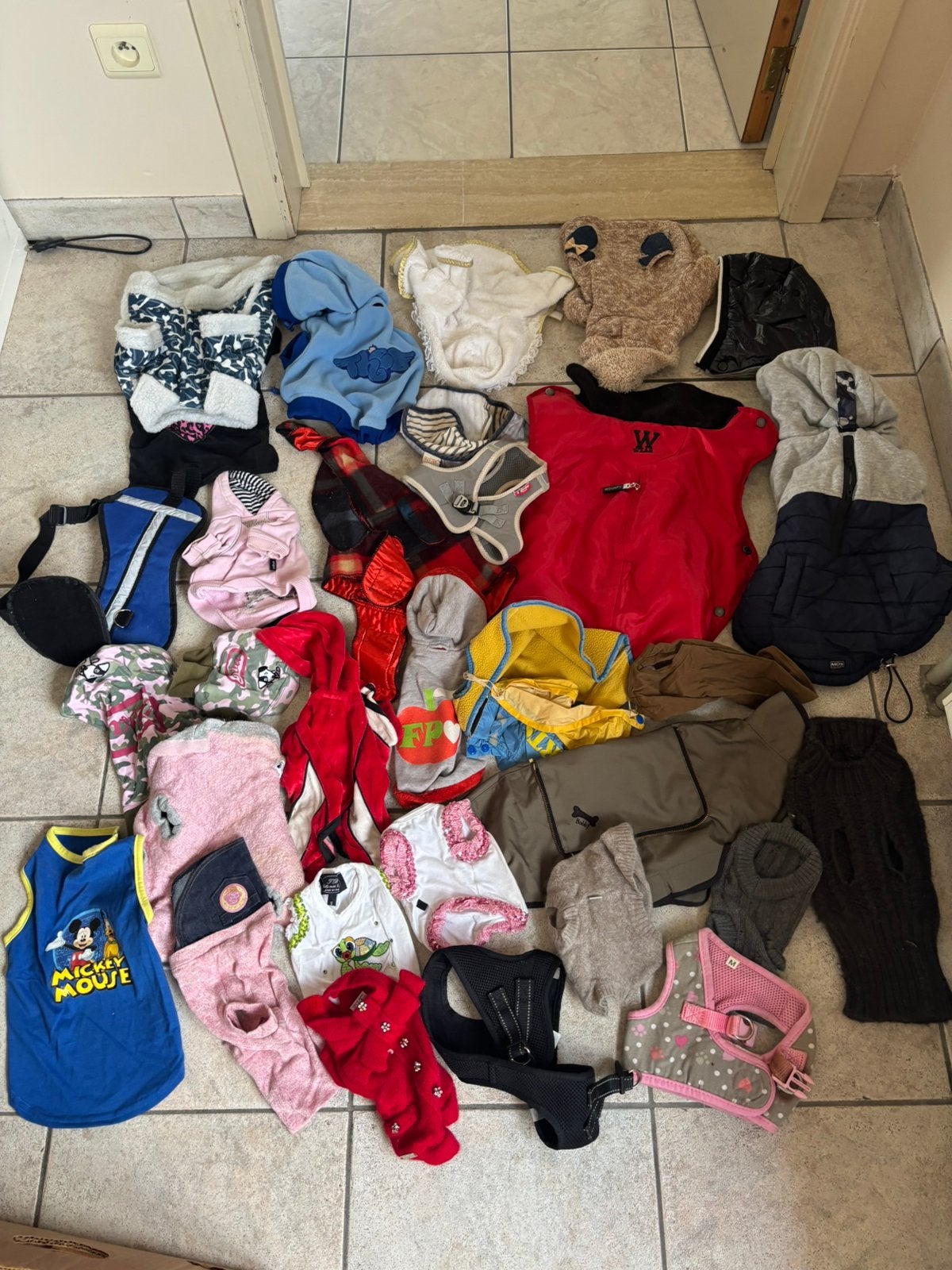 Honden kleertjes costuums 1 lot, Ophalen of Verzenden, Zo goed als nieuw