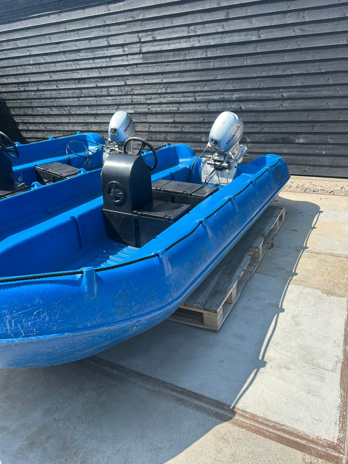 2x Whaly 435 met Honda bbm, Watersport en Boten, Ophalen, Kunststof, Gebruikt, Tot 10 pk