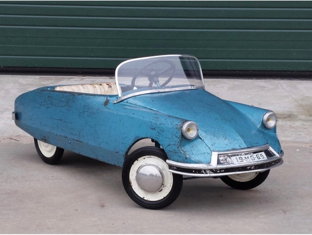 Citroën DS 19 trapauto morelet guerineau, Antiek en Kunst, Ophalen