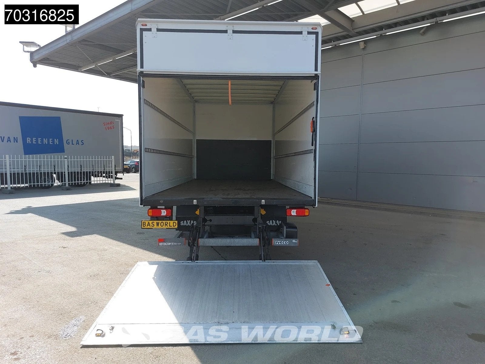 Iveco Daily 72C18 3.0L Automaat 1000KG Laadklep Luchtvering, Auto's, Bestelwagens en Lichte vracht, Automaat, Stof, Gebruikt, Euro 6
