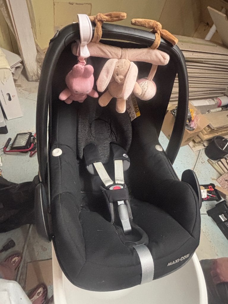 Autostoelset maxicosi, Kinderen en Baby's, Autostoeltjes, Ophalen, Zo goed als nieuw, Maxi-Cosi, Isofix