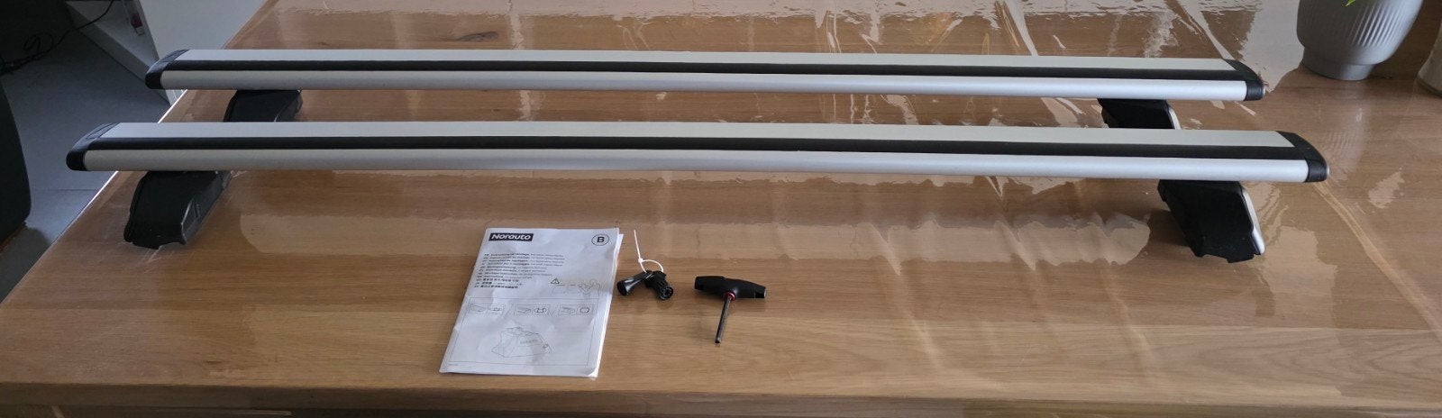 Barre de toit BMW X1 2018, Enlèvement