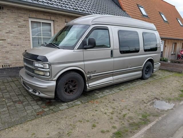 Chevrolet Explorer SE Limited, Auto's, Overige brandstoffen, Leder, Particulier, Zilver of Grijs