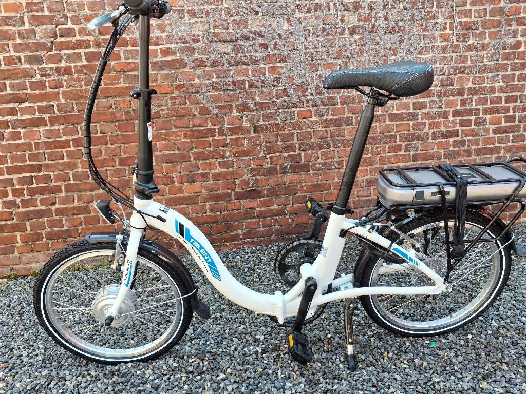 Ebike  talent plooifiets als nieuw stockmodel amper 26 km, Fietsen en Brommers, Ophalen, Nieuw, 50 km per accu of meer, Overige merken