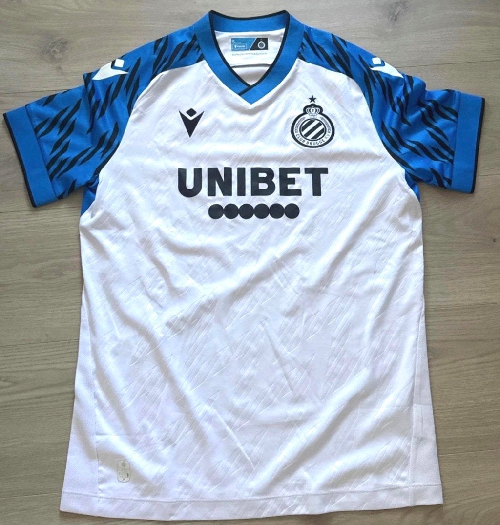Club Brugge prachtig shirt t-shirt trui voetbal medium, Ophalen of Verzenden, Shirt