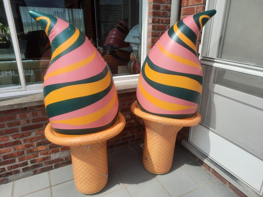 2 opblaasbare ijsjes, Kinderen en Baby's, Ophalen