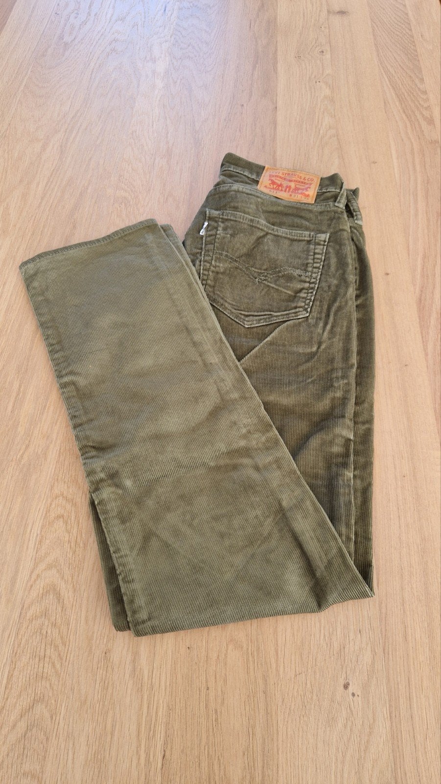 Broek Levis 511, groen, W31 L34, Ophalen, Groen