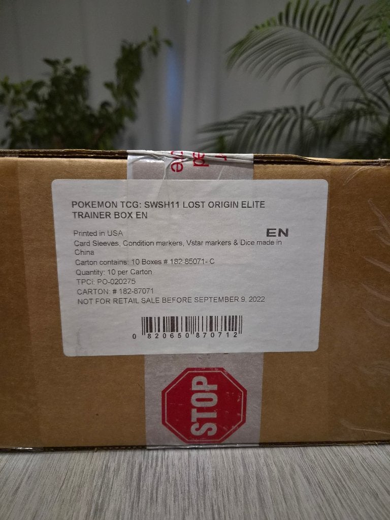Pokémon - Lost Origin Elite Trainer Box case, Ophalen of Verzenden, Nieuw, Boosterbox, Foil