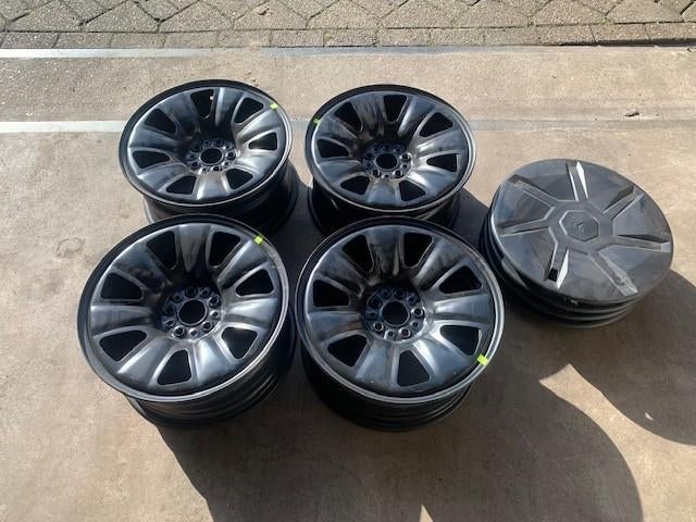 4X ZGAN ORIGINELE 18 INCH TESLA MODEL Y  STALEN VELGEN, Ophalen of Verzenden, Zo goed als nieuw