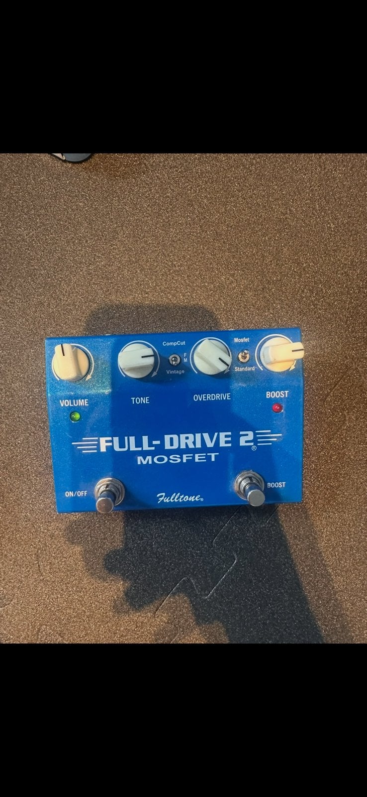 Fulltone full drive 2 mosfet, Muziek en Instrumenten, Effecten, Ophalen, Zo goed als nieuw