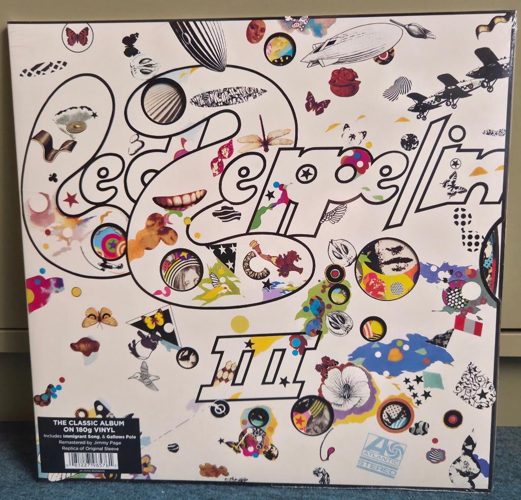 Led Zeppelin - 3 (nieuwe LP), Ophalen of Verzenden, Nieuw in verpakking