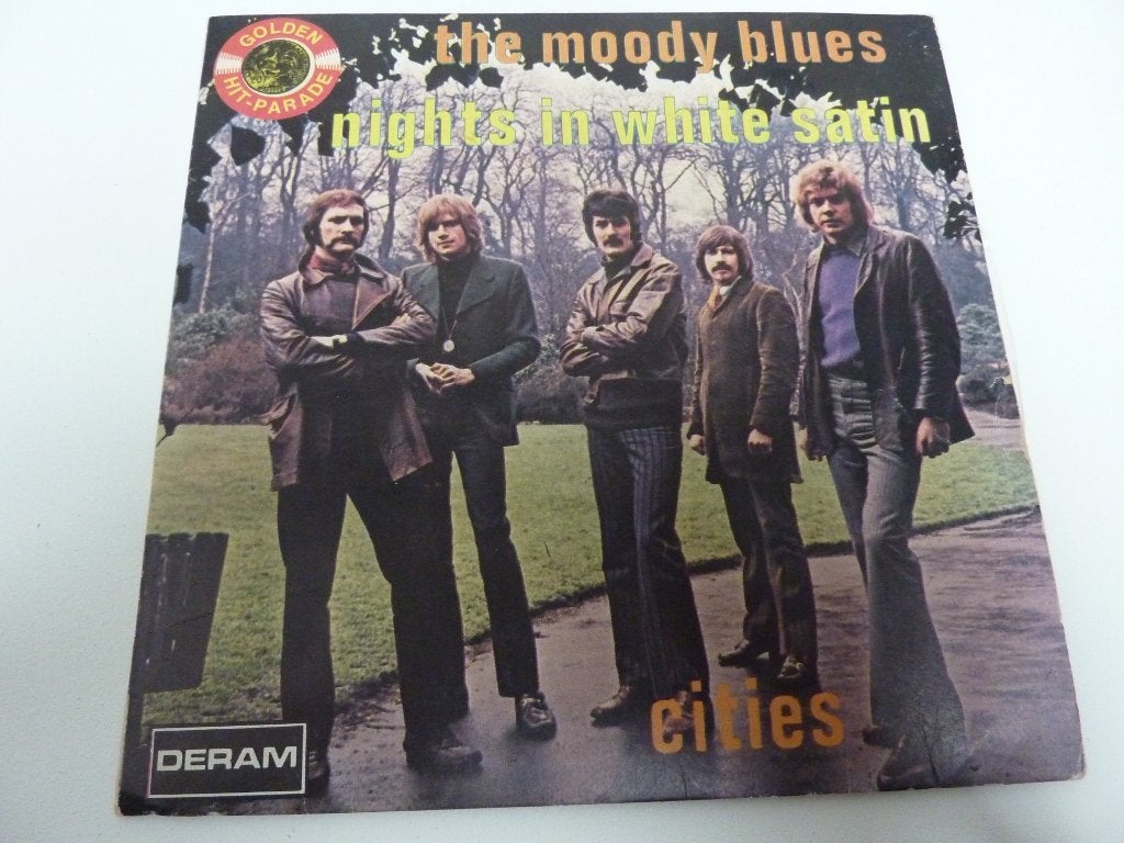 The Moody Blues - Nights In White Satin  7'', Enlèvement ou Envoi, Utilisé