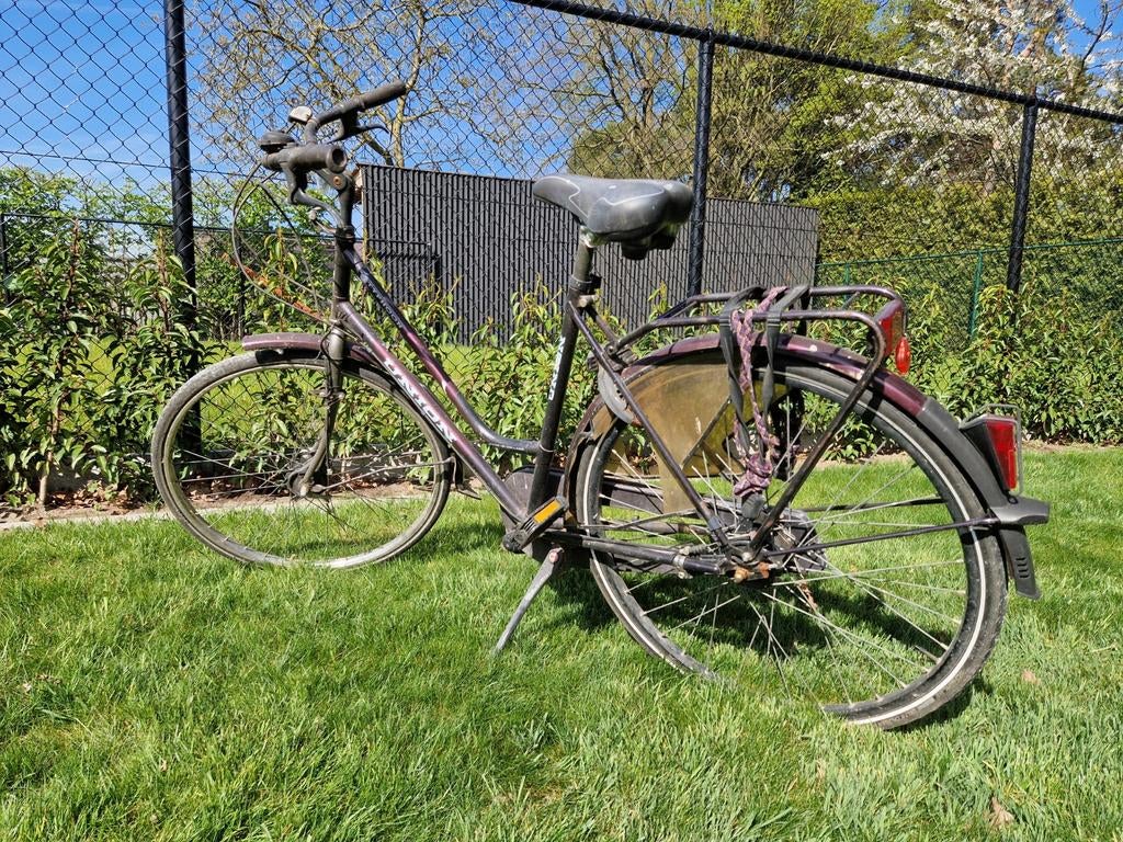Damesfiets union, Ophalen