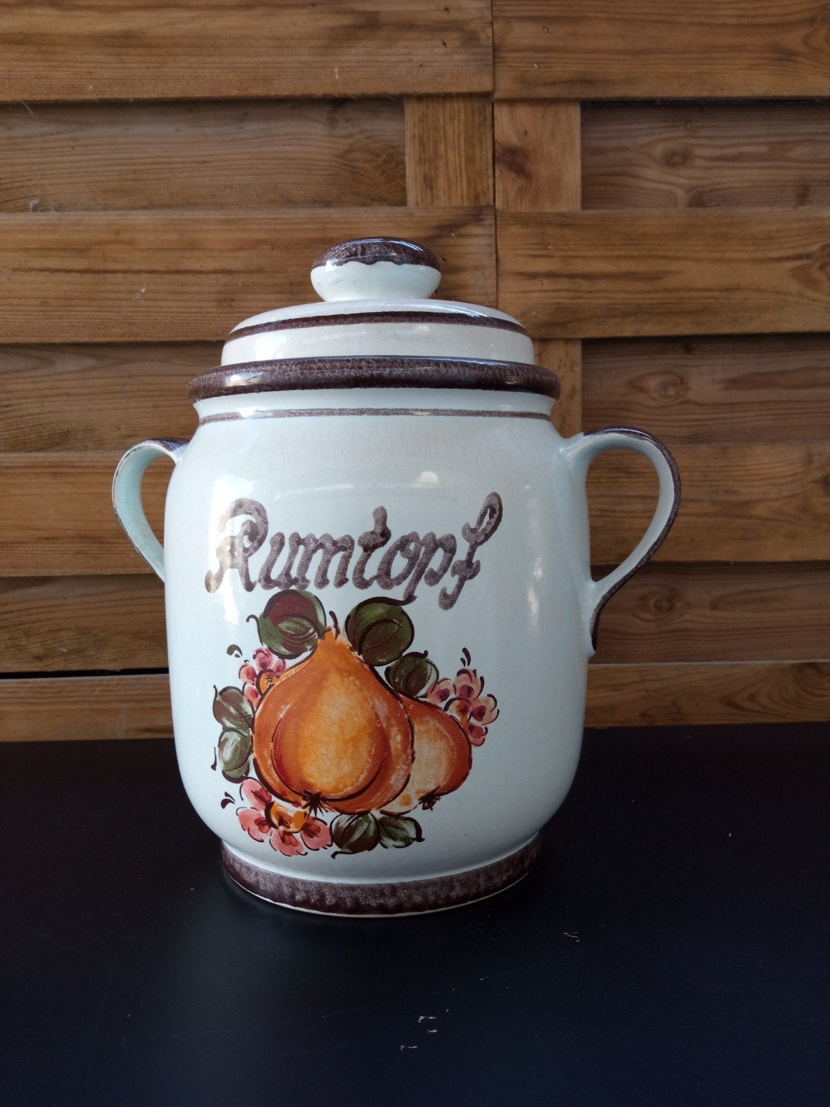 Rumtopf nieuw, Enlèvement