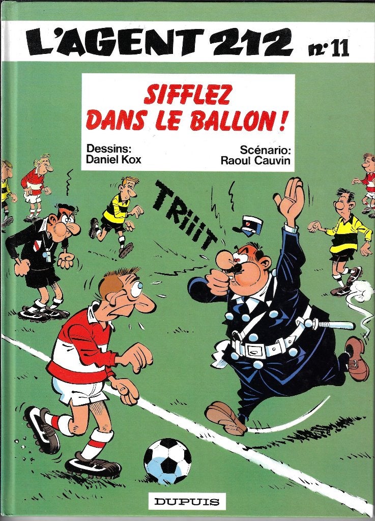 BD-agent 212 nr. 11, Eén stripboek, Ophalen of Verzenden, Zo goed als nieuw, Kox & Cauvin