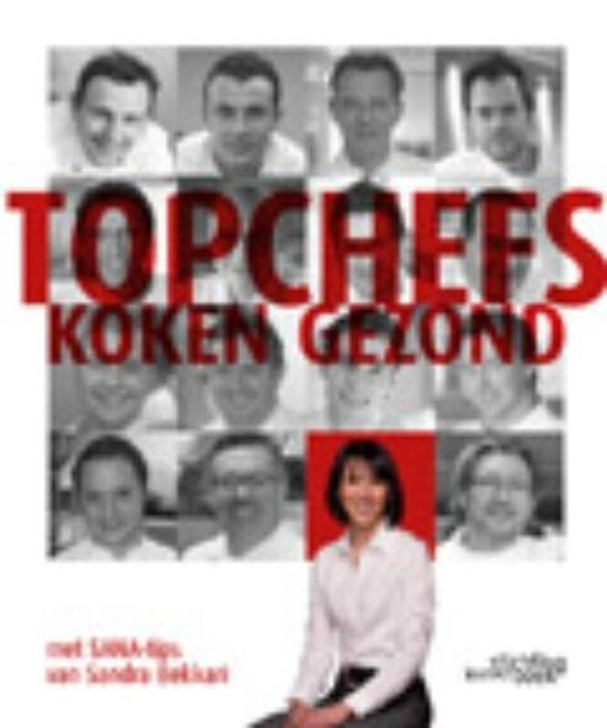 topchefs koken gezond, Boeken, Gezondheid, Dieet en Voeding, Ophalen of Verzenden, Nieuw, Dieet en Voeding, Sandra Bekkari