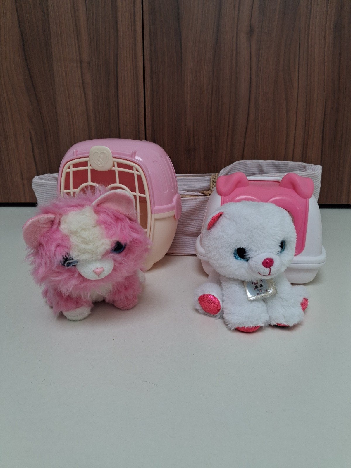peluches chat et coufin poupée, Enlèvement, Utilisé, Autres types