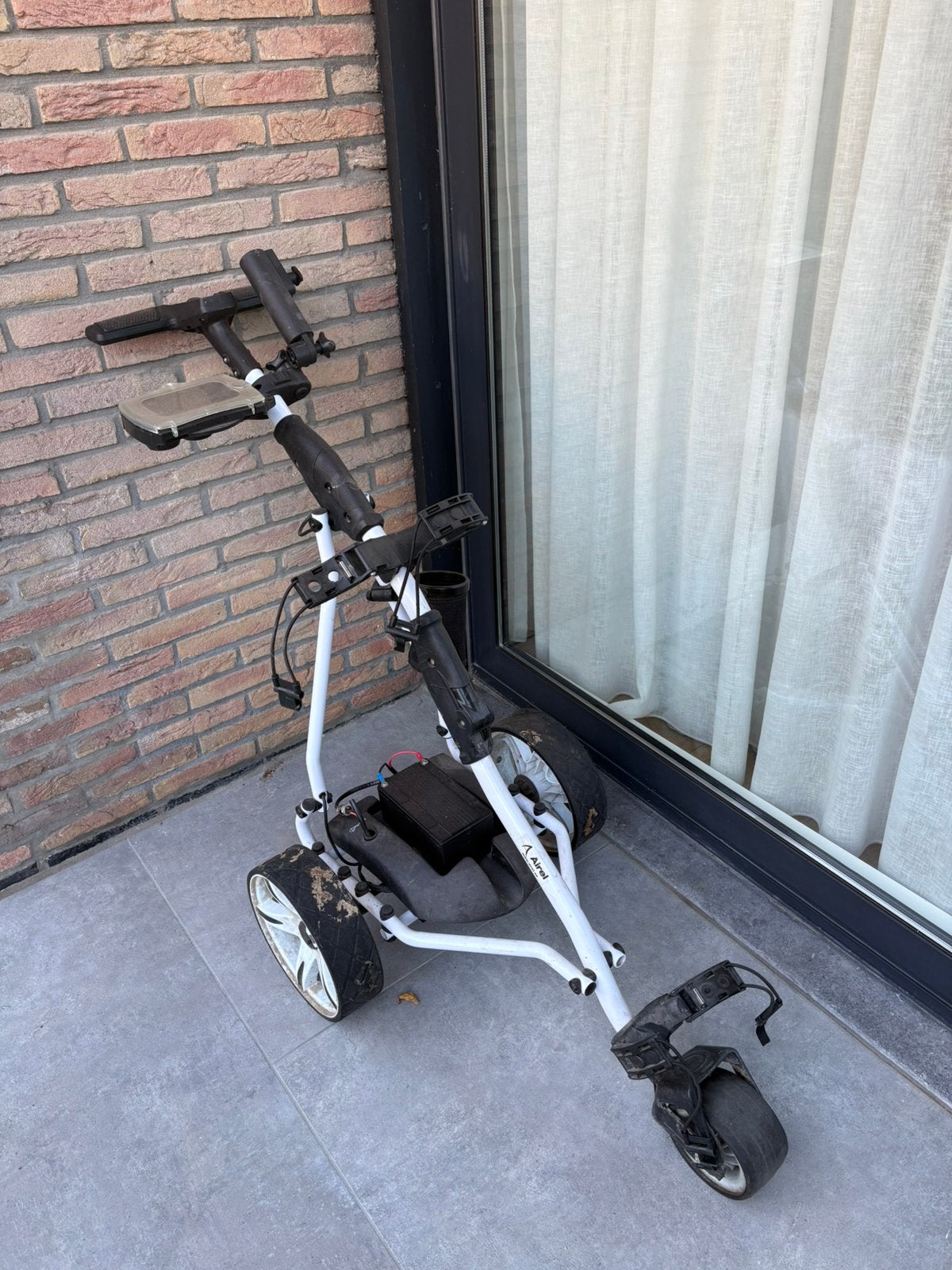 Chariot électrique de golf pliable, Enlèvement, Utilisé