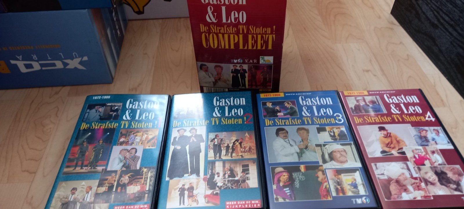 Gaston en Leo vhs, Ophalen, VHS