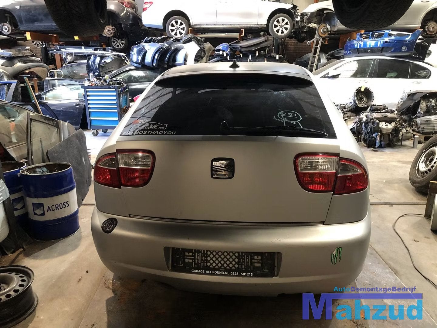 2004 SEAT LEON 1.6 16V DEMONTAGE SLOOP DONORAUTO ONDERDELEN, Gebruikt, Autovia A-2, Km 585 585
08760  Martorell, ES, SEAT S.A.