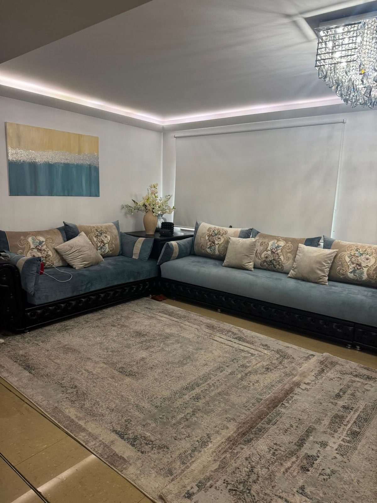 Salon marocain, Maison & Meubles, Enlèvement, Comme neuf