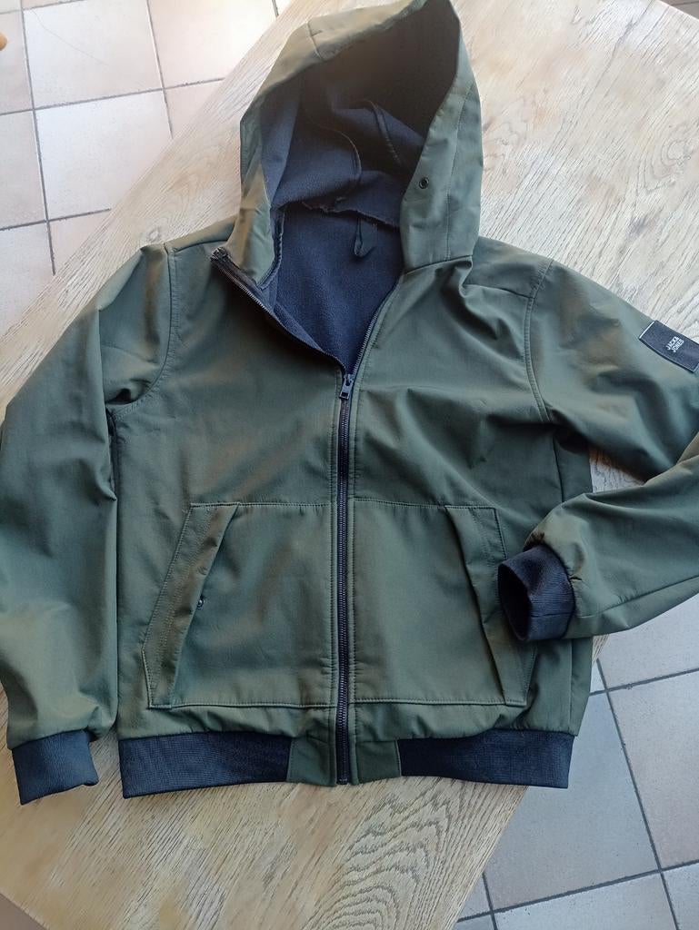 Veste mi-saison Jack & Jones kaki taille S, Kleding | Heren, Jassen | Zomer, Jack&Jones, Ophalen of Verzenden, Zo goed als nieuw