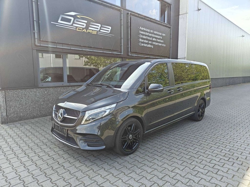 Mercedes-Benz V 300 d 5-zit AMG + Night/Warm+koud Leder/360/, Automaat, Gebruikt, Zwart, 4 cilinders