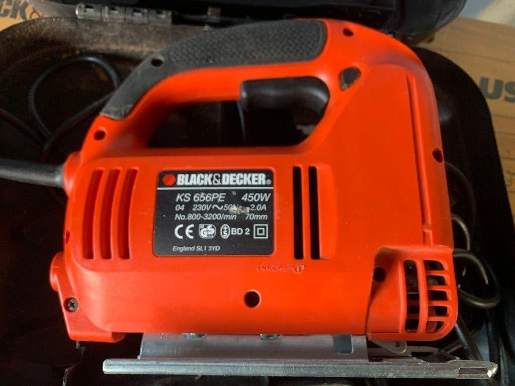 Scie sauteuse à fil Black & Decker KS 656PE, Moins de 600 watts, Enlèvement, Utilisé, Black&Decker