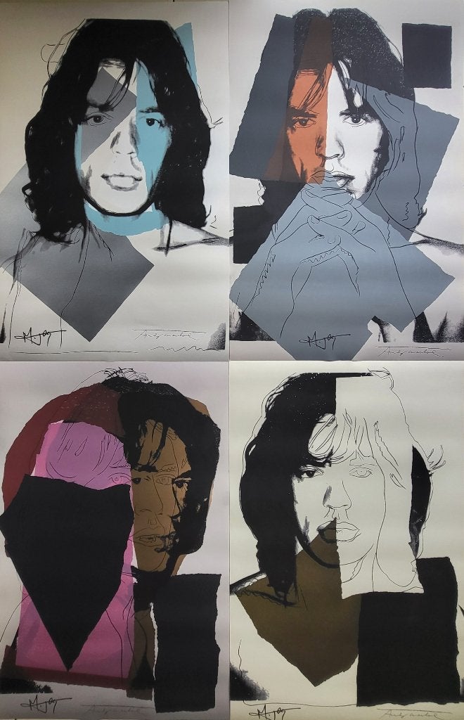 Andy Warhol - Mick Jagger - Feldman & Schellmann, Antiquités & Art, Envoi