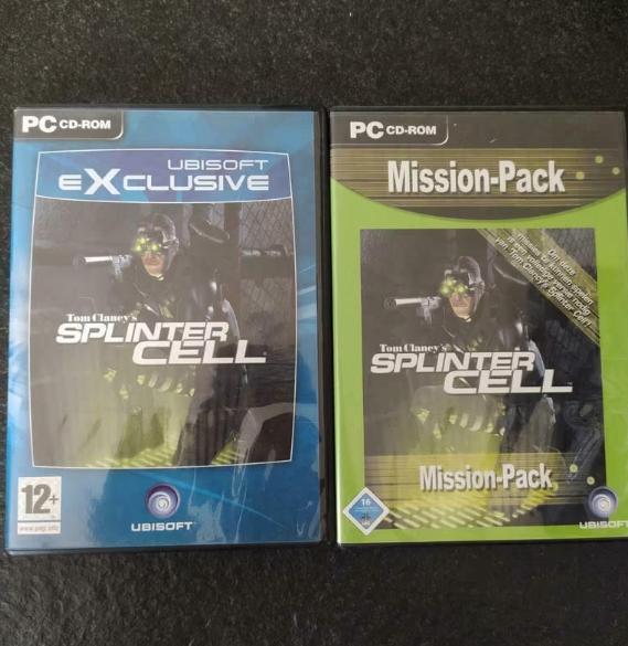 PC game Splinter Cell + mission pack, Games en Spelcomputers, Games | Pc, Shooter, 1 speler, Eén computer, Ophalen of Verzenden