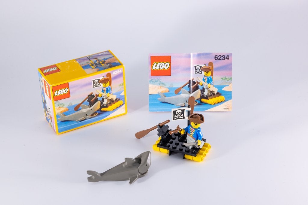 LEGO 6234 Les pirates du radeau de Renegade 100 % complet, Lego, Ensemble complet, Pirates, Utilisé