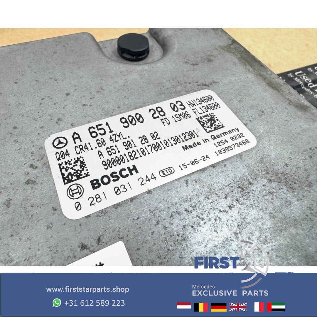 A6519002803 W447 V KLASSE ECU Mercedes Benz V (447.8) 2.1 25, Utilisé, -, -, Enlèvement ou Envoi