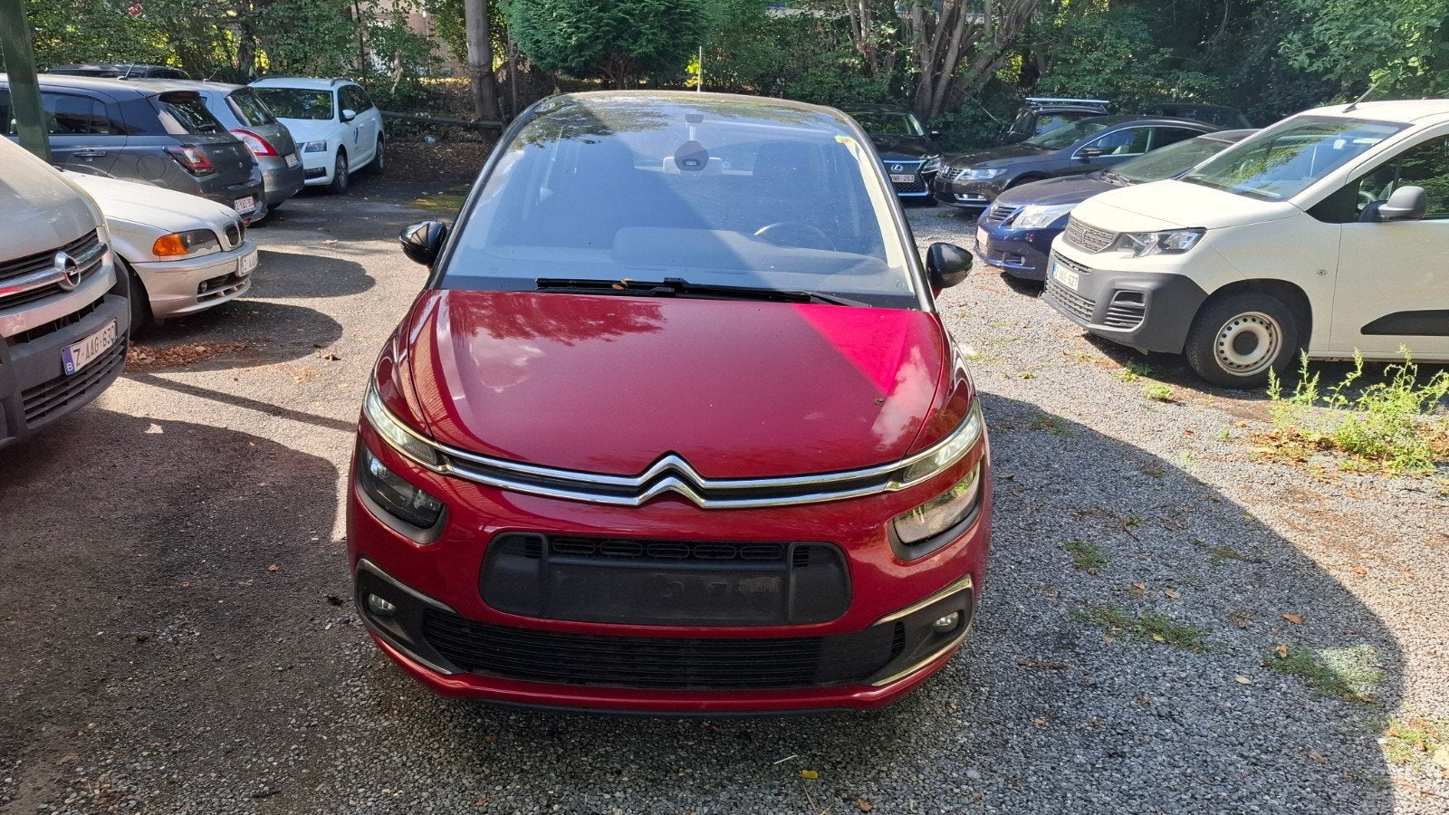 Citroen C4 Picasso Marchand ou export, Autos, Rouge, Achat, Euro 6, Boîte manuelle