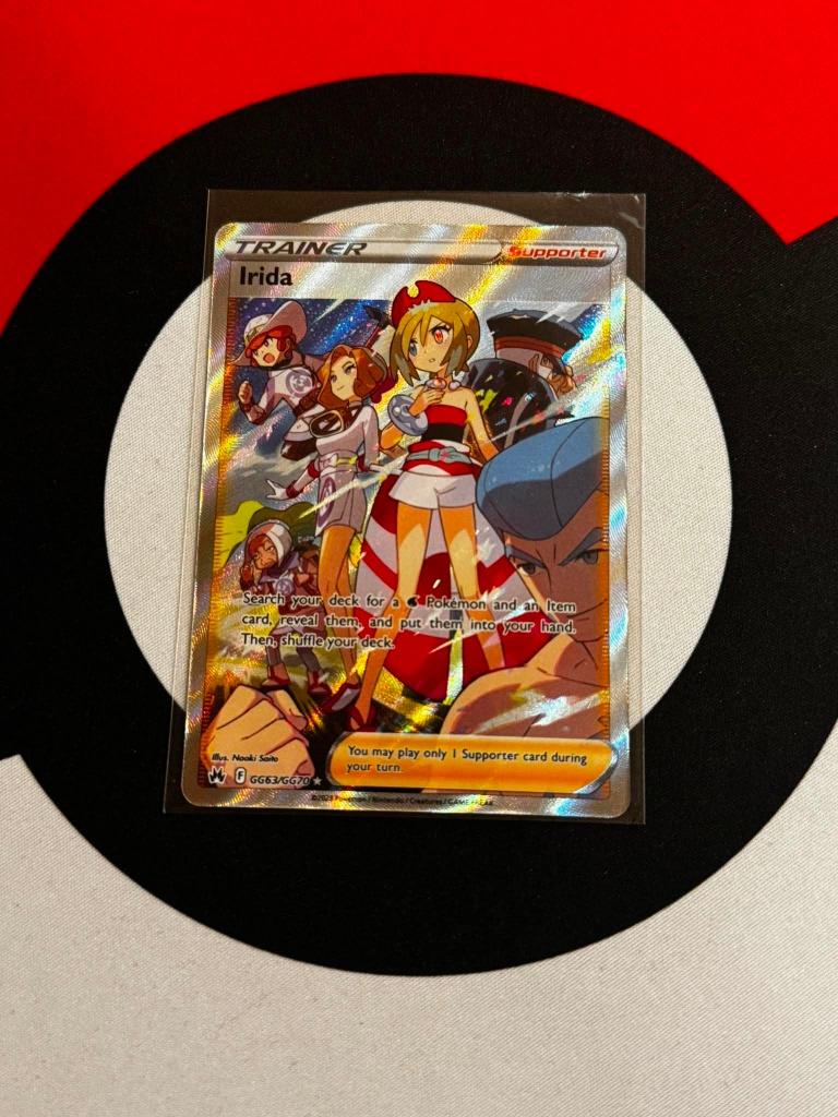 Pokémon - Crown Zenith - Irida (GG63/GG70) - NM, Ophalen of Verzenden, Zo goed als nieuw, Losse kaart