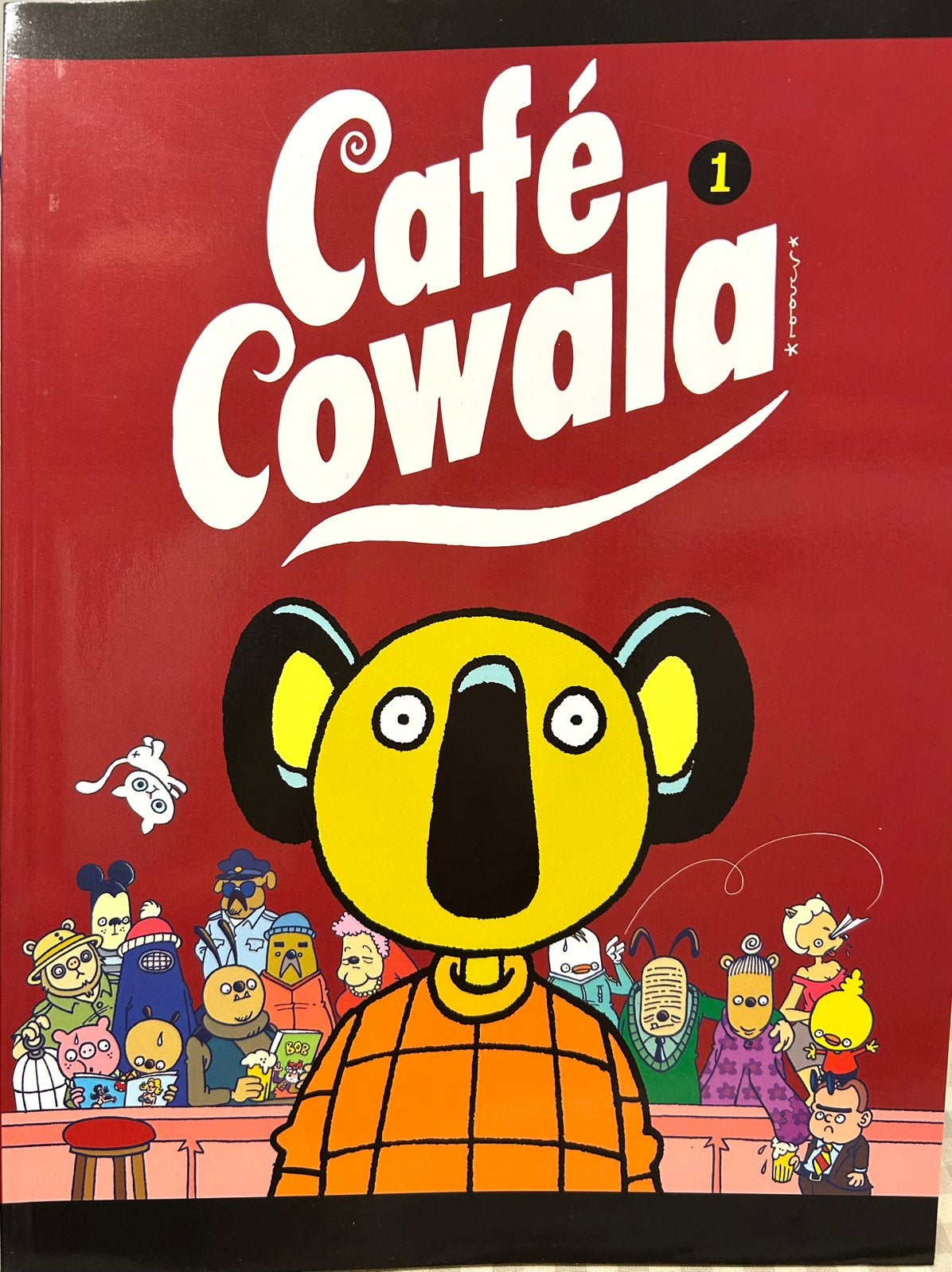 MET handtekening Bruno de Roover 2013 - Café Cowala 1, Boeken, Stripverhalen, Eén stripboek, Ophalen of Verzenden, Nieuw
